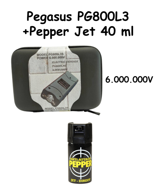 pegasus l3 gas pepper jet 40 ml