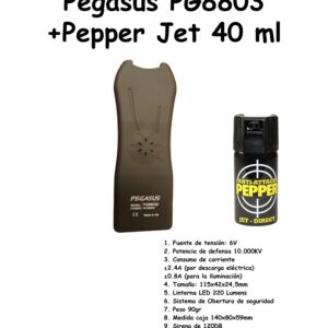 PG8803 Jet de poivre à gaz
