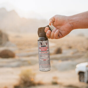 Spray pimienta para osos con alcance de 9 metros